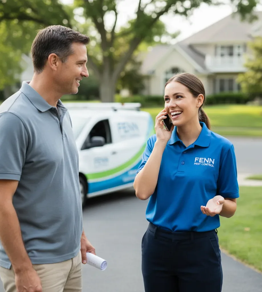 Fenn Pest Control customer support in West Burlington
